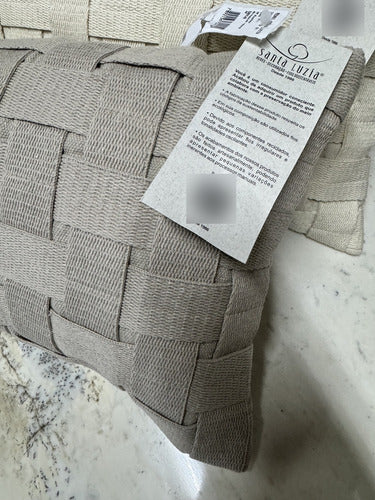 Kit 02 Capas Almofada Original Trancê Santa Luzia Rústico