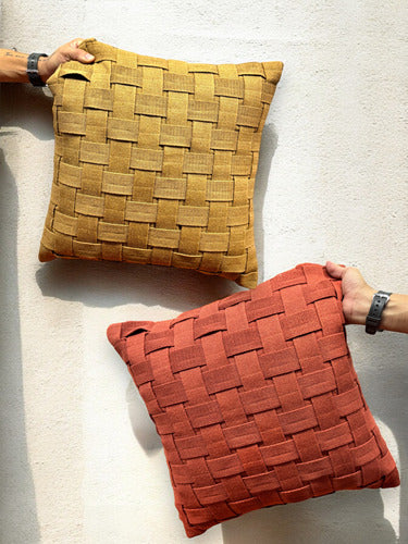 Kit 02 Capas Almofada Decorativa Trancê Original 50x50