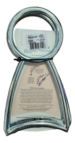 Kit Par Encurtador De Rede Descanso Anjo - Silvana Zincado